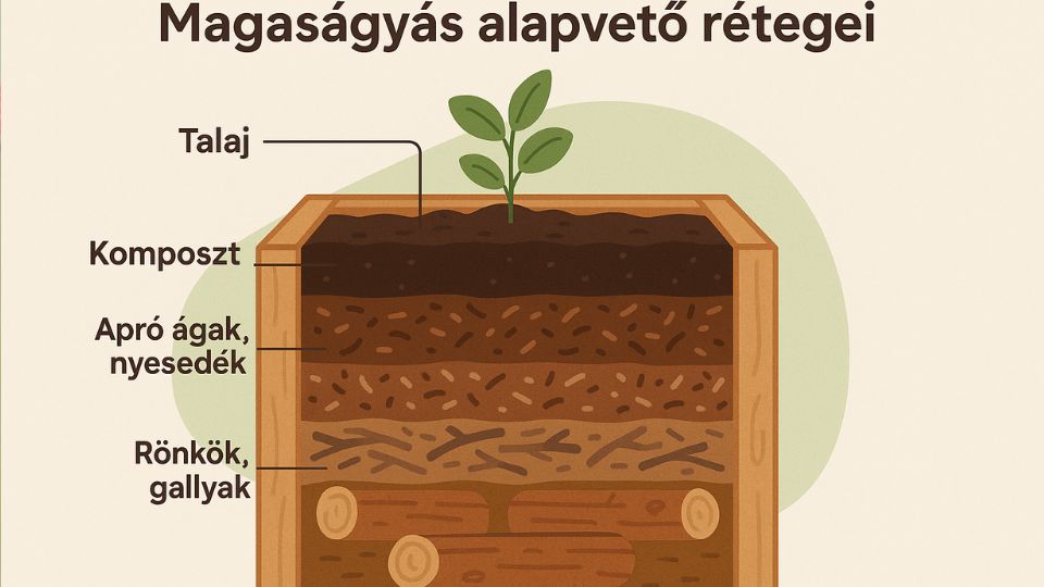 magaságyás rétegei