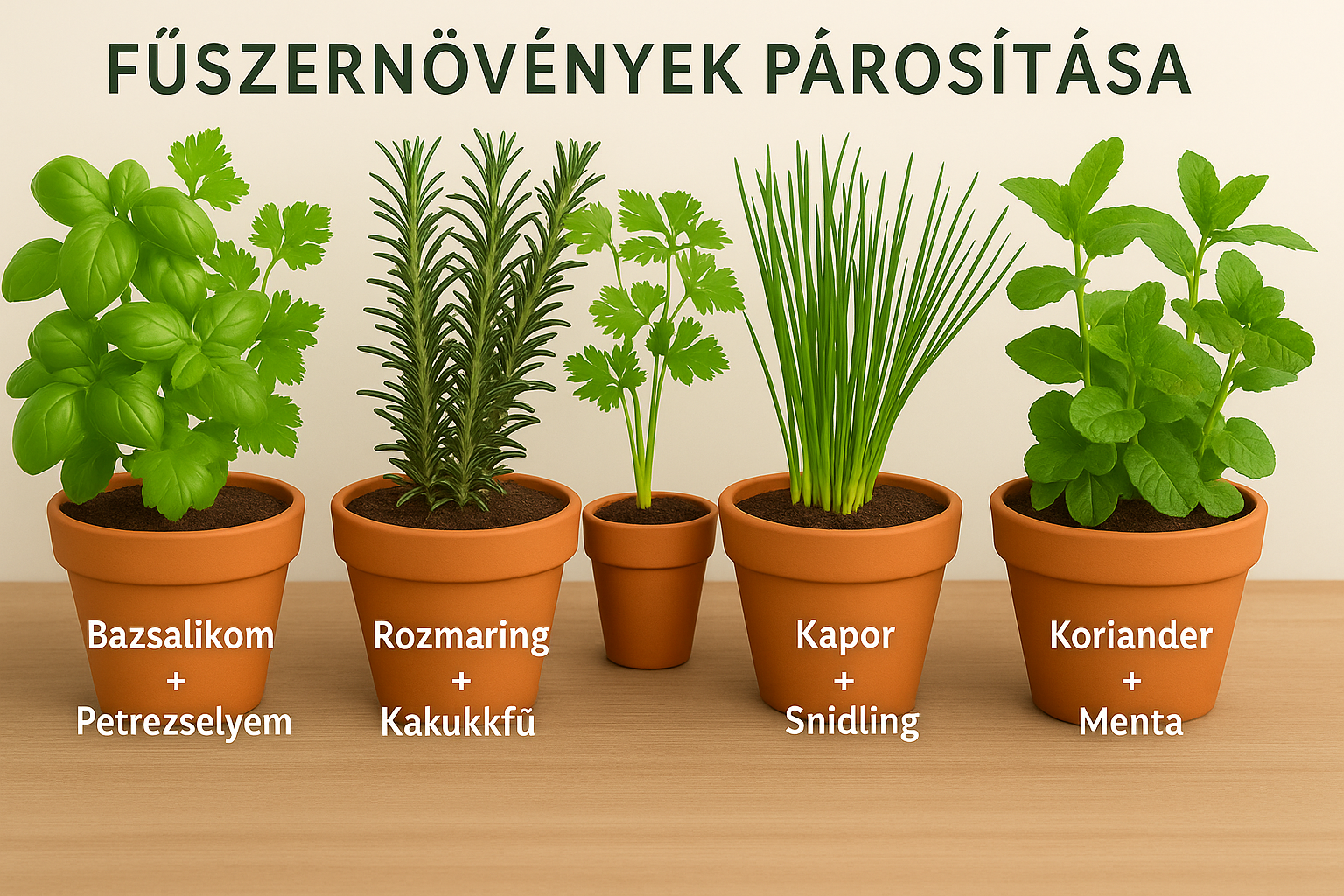 fuszernovenyek tarsitasa