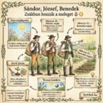 Tavaszi kert jelenet Sándor–József–Benedek napjaihoz kapcsolódó meleg előjel és a talaj felengedése