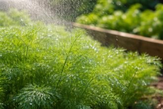 - Kapor öntözése: a megfelelő víz, nem túlzás, garantálja az egészséges növényt.