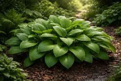 - Hosta ovata vízigénye: rendszeres öntözéssel dús lomb és egészséges bokor.