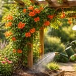 - Trombitafolyondár öntözése: a túlzott víz gyökérrothadást okoz hosszú távon és csökkenti virágzását