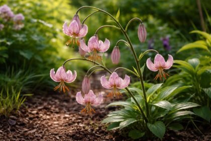 - Turbánliliom: a megfelelő tápanyagok gondoskodó trágyázás erőteljes lombot és virágzást biztosít.