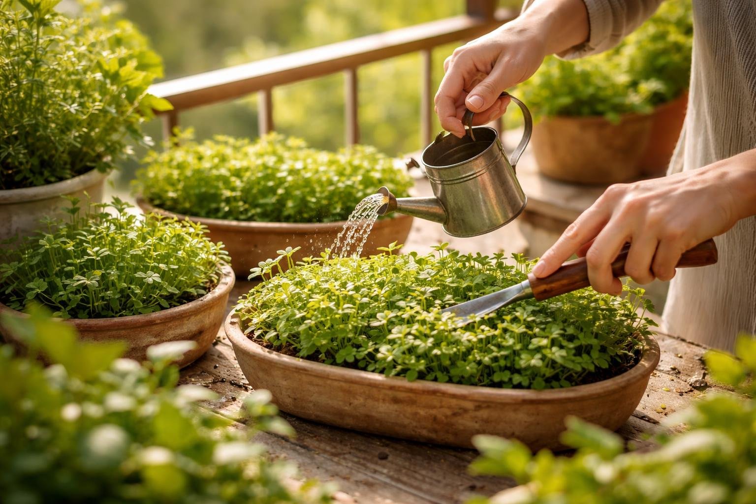 - Egész éves friss tyúkhúr a kertben: könnyen termeszthető, egészséges zöld.