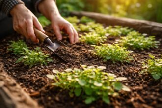 - Tyúkhúr trágyázása: hatékony tápanyagokkal gyorsabban fejlődő hajtások és ízletes saláták.