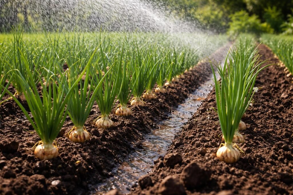 - Fedezd fel, hogyan a talaj, fény és víz formálják vöröshagyma sikerét.