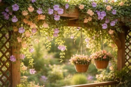 - Asarina futó oroszlánszáj: díszes, tölcséres virágú futónövény, érdekfeszítő hosszú virágzás.