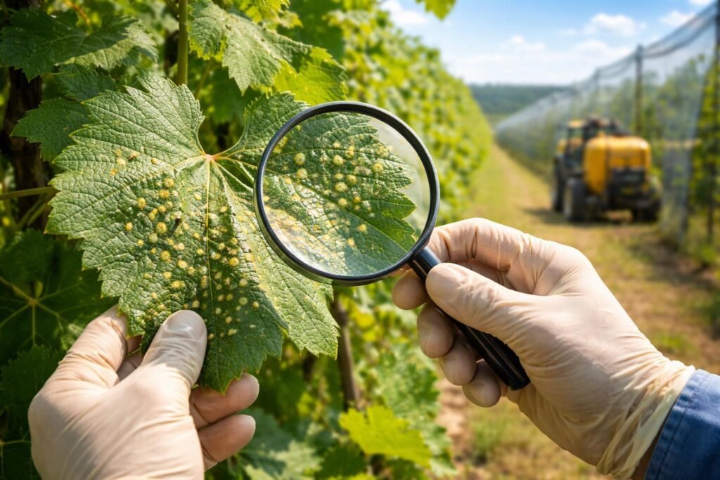 Az amerikai szőlőkabóca felismerése a gyakorlatban