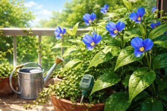 - Fedezd fel az azúrkék kommelína ideális öntözését, és virágai káprázatosak legyenek.