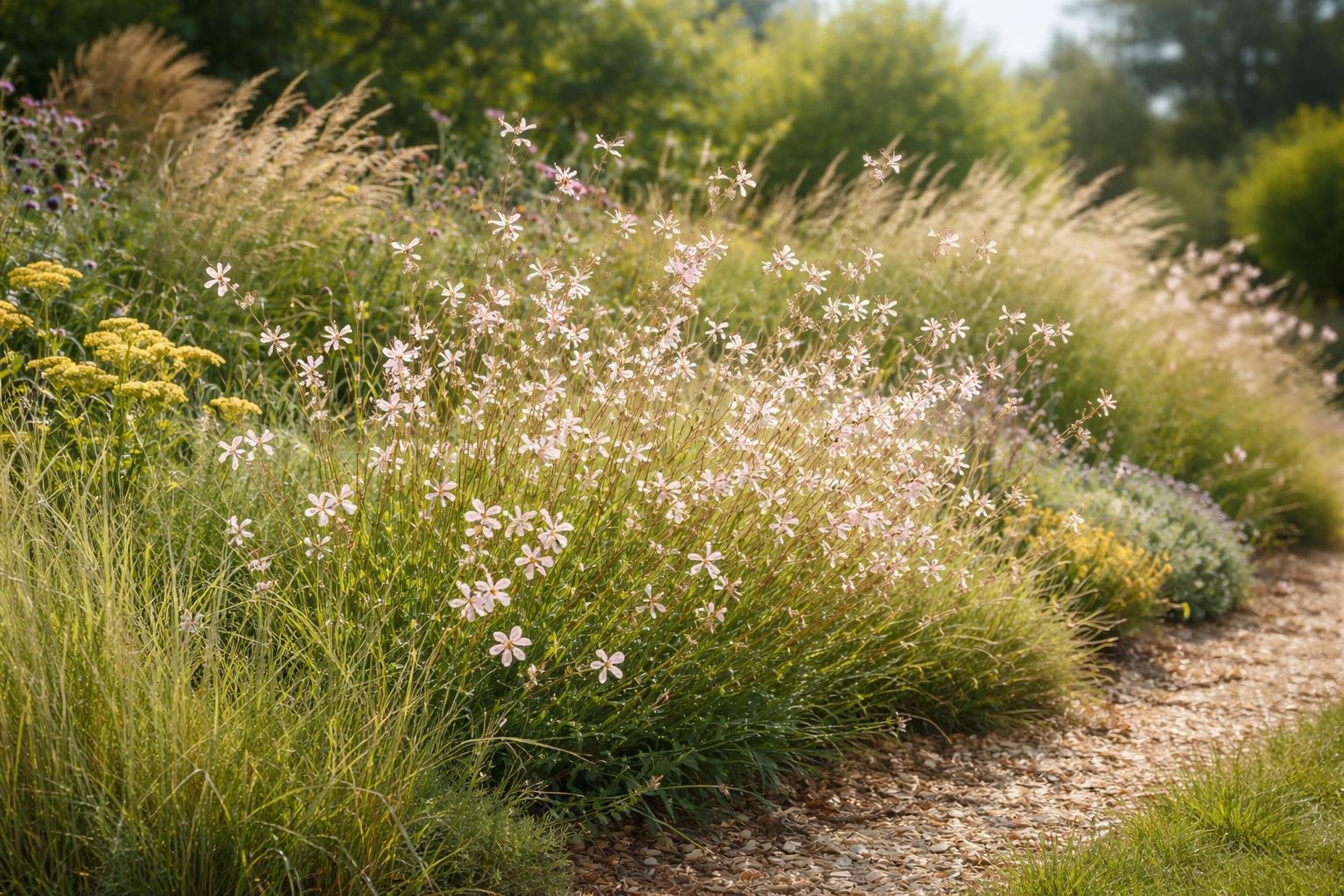 - Évelő díszgyertya (Gaura lindheimeri) ültetése, szaporítása és hosszú nyári virágzás.