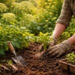 • Könnyű lépések az angyalgyökér ültetéséhez és szaporításához a kertben, tudással.