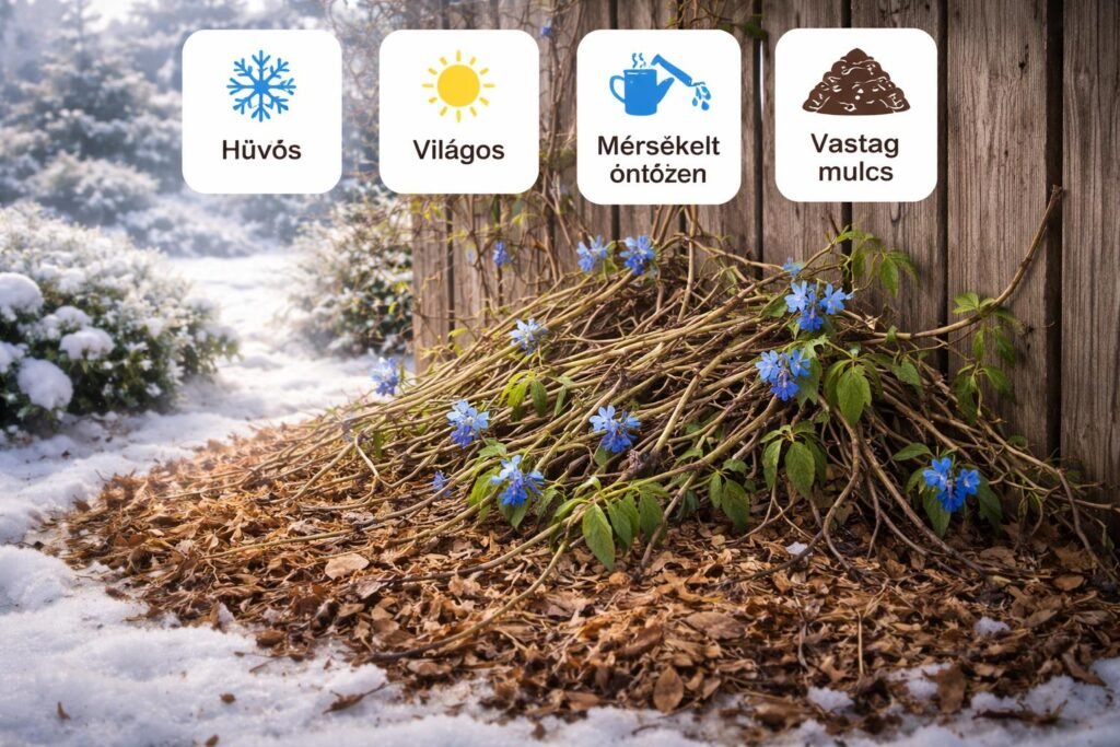 - Téli pihenő alatt az azúrkék kommelína igényei és gondozása gondolkodtató módon
