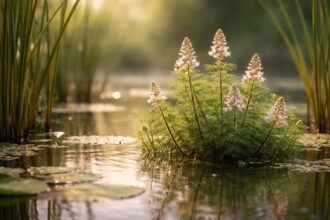 - Békaliliom: tollszerű levelei oxigént adnak a tavaknak, és búvóhelyet biztosítanak.