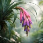 - Bókoló billbergia nutans kecses, lehajló virágzás és rendkívül könnyű gondozás.