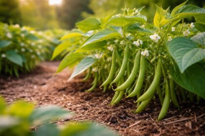 - Bokorbab: gyorsan fejlődik, kevés helyet igényel, és támaszték nélkül is termésre képes.