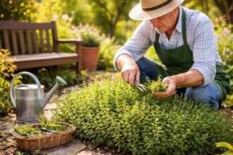 - Borsikafű: borsos aromája erősen illik a friss fűszerételekhez minden kertbe.