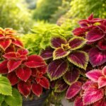 - Díszcsalán: változatos lombszínek egész szezonban, árnyékban is mutatós és könnyen gondozható.