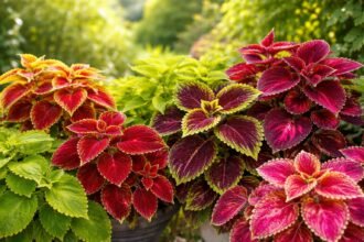 - Díszcsalán: változatos lombszínek egész szezonban, árnyékban is mutatós és könnyen gondozható.