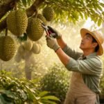 - Durián fő kulcsszóval: erős illata megosztó, íze édes-savanykás, felejthetetlen élmény.