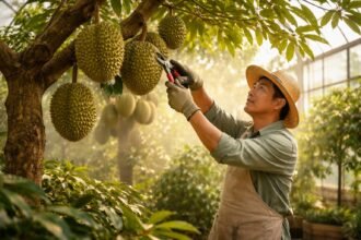 - Durián fő kulcsszóval: erős illata megosztó, íze édes-savanykás, felejthetetlen élmény.