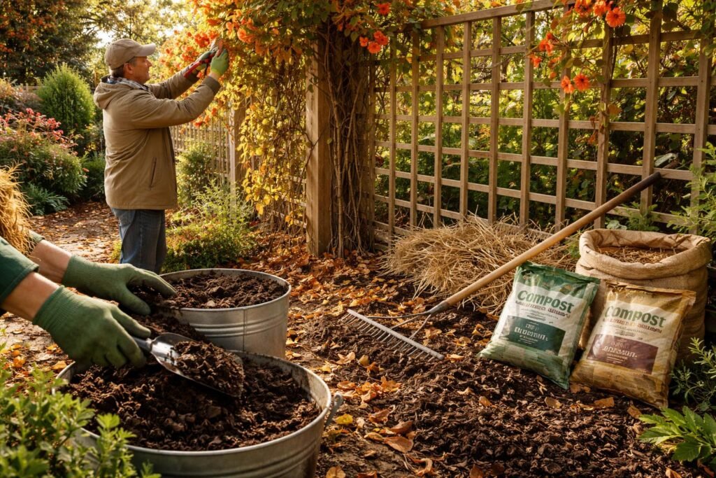 Előkészületek: metszés, tápanyag és talajápolás