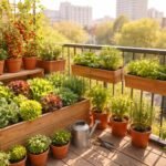 - Zöldségeskert az erkélyen: alacsony költségek, kis hely, gyorsan szedhető friss növények.