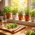 • Fűszerkert ablakban: friss illat egész évben, mérsékelt gondozási igény, és magas ízek garantáltak.