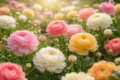 - Hagymás boglárka: tavasszal dús virágzás, gondozást igényel és határozott öntözést.