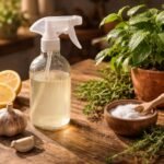 - Természetes gombaölő permet növényeinken: egyes házi összetevők gombaölő hatásúak, hozzáadott mérgek nélkül.