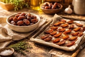 - Datolya szárítása otthon: alacsony hőmérsékleten megőrzi ízét, tápanyagait és zamatos aromáját.