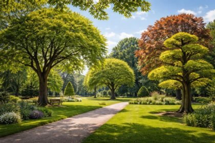 - Holland Szil: gyors növekedésű hibrid fa, változatos korona és lombszín.