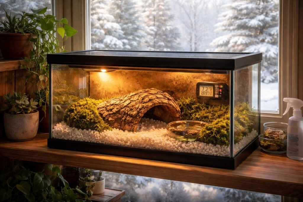 Ideális hely és hőmérséklet a kanalajaknak