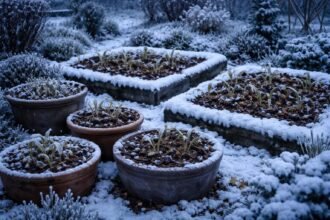 - Turbanliliom átteleltetése: hideg időben is megőrizheti virágzását megfelelő védelemmel és talajtakarással