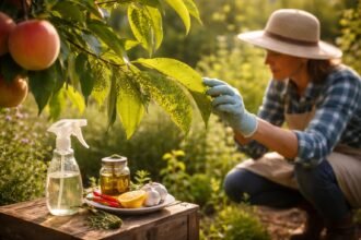 - Zöld őszibarack levéltetű gyorsan szaporodik, védekezés szükséges a kiskertben, hogy megóvjuk növényeinket.