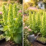 - Írország harangjai valójában Moluccella laevis, zöld haranggal és fehér virággal.