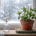 - Kányaharangvirág téli nyugalomban van, ezért kevesebb fény és öntözés kell.