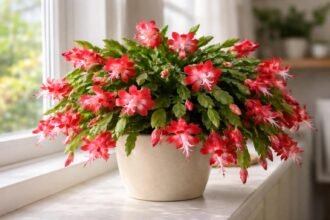 - Karácsonyi orchidea: télen virágzik, de fény és víz nélkül elhervad.