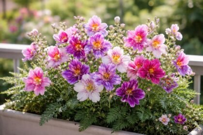 - Kerti lepkevirág: színes, egzotikus virágokkal gazdag, de gondoskodást igénylő egynyári növény.