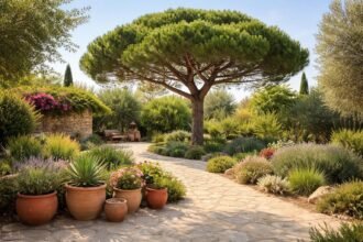 - Mandulafenyő mediterrán eredetű, esernyős koronája különleges látványt ad, magja ehető