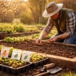 - Márciusi kertésznaptár: a talaj hőmérséklete márciusban lassan emelkedik, segít a vetésben.