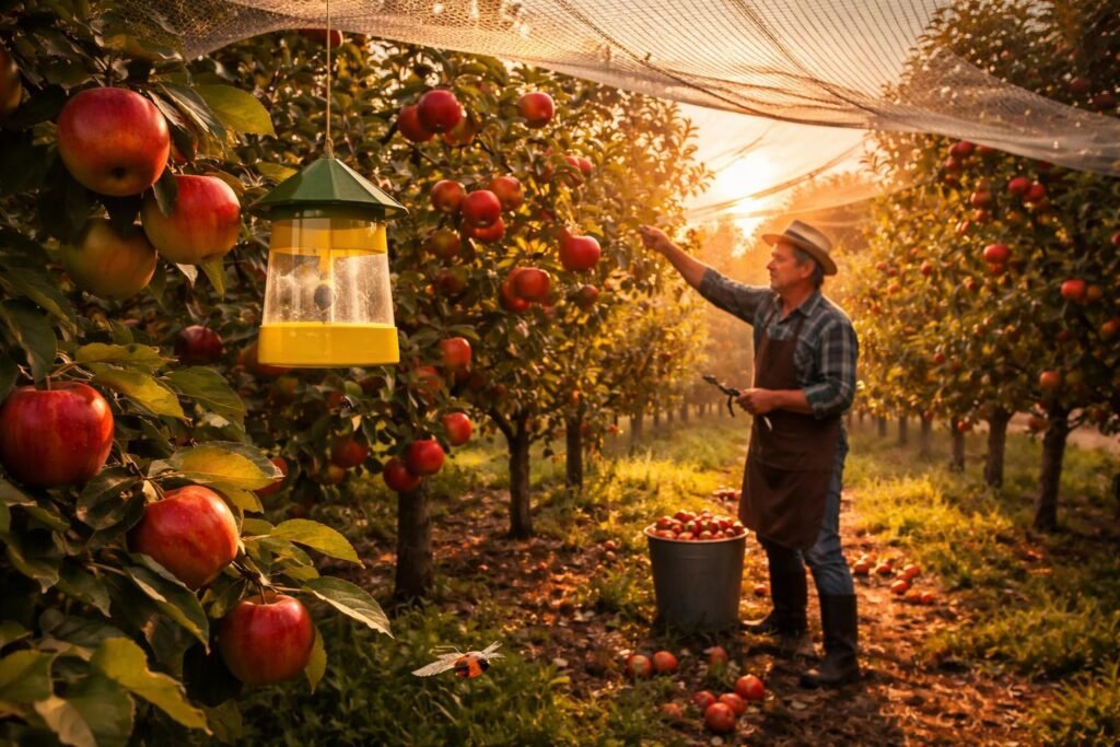 Megelőző lépések az almamoly kártétele ellen