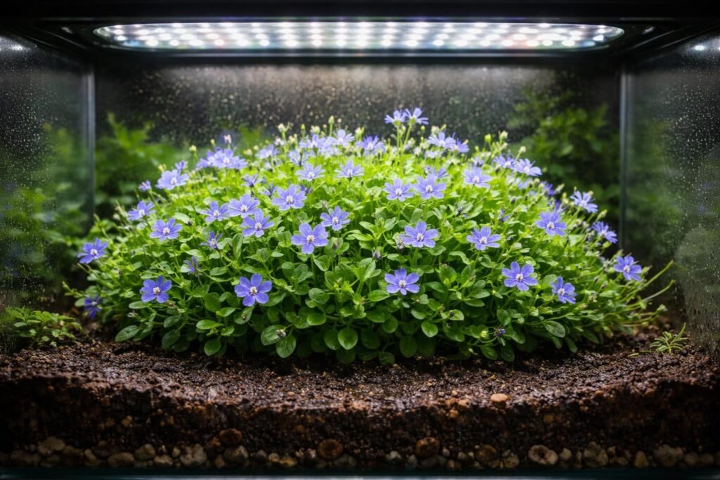 Mekkora fényigénye van a törpe lobéliának?