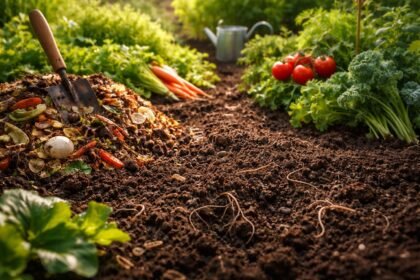 - Szerves trágyát használva élő talaj alakul ki, és hosszú távon növeli a termékenységet.