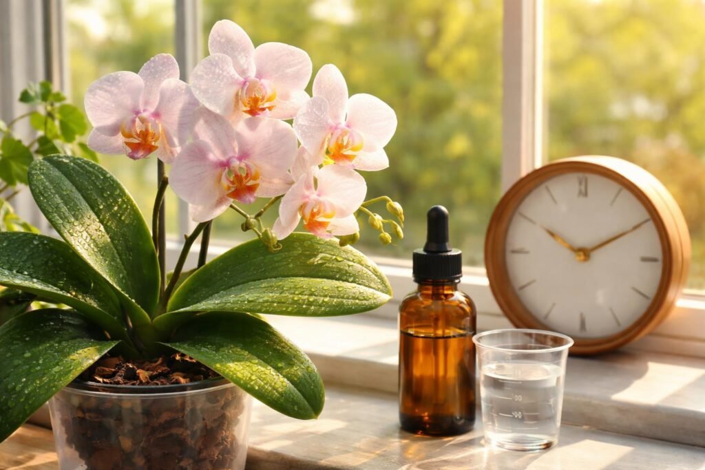 Milyen tápoldatot és mikor adjunk az orchideának?