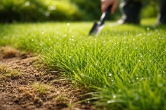 - Angolperje gyorsan regenerálódik, de a túlöntözés könnyen tönkreteszi a gyepet.