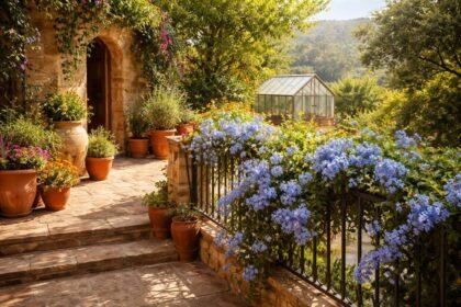 - Ólomvirág: égkék virágai mediterrán hangulatot hoznak a teraszra és erkélyre.