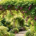 - Az ötlevelű akébia gyors növekedése miatt pergolák dísze lehet hosszú időn át.