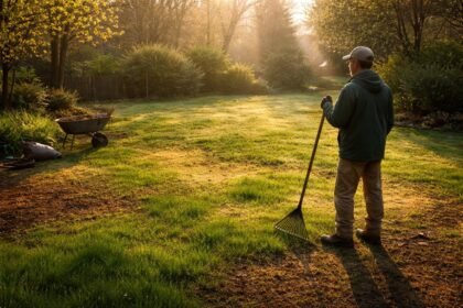 - Pázsit télen pihen, tavasszal pedig gereblyézéssel és megújulással éled; vigyázni kell.