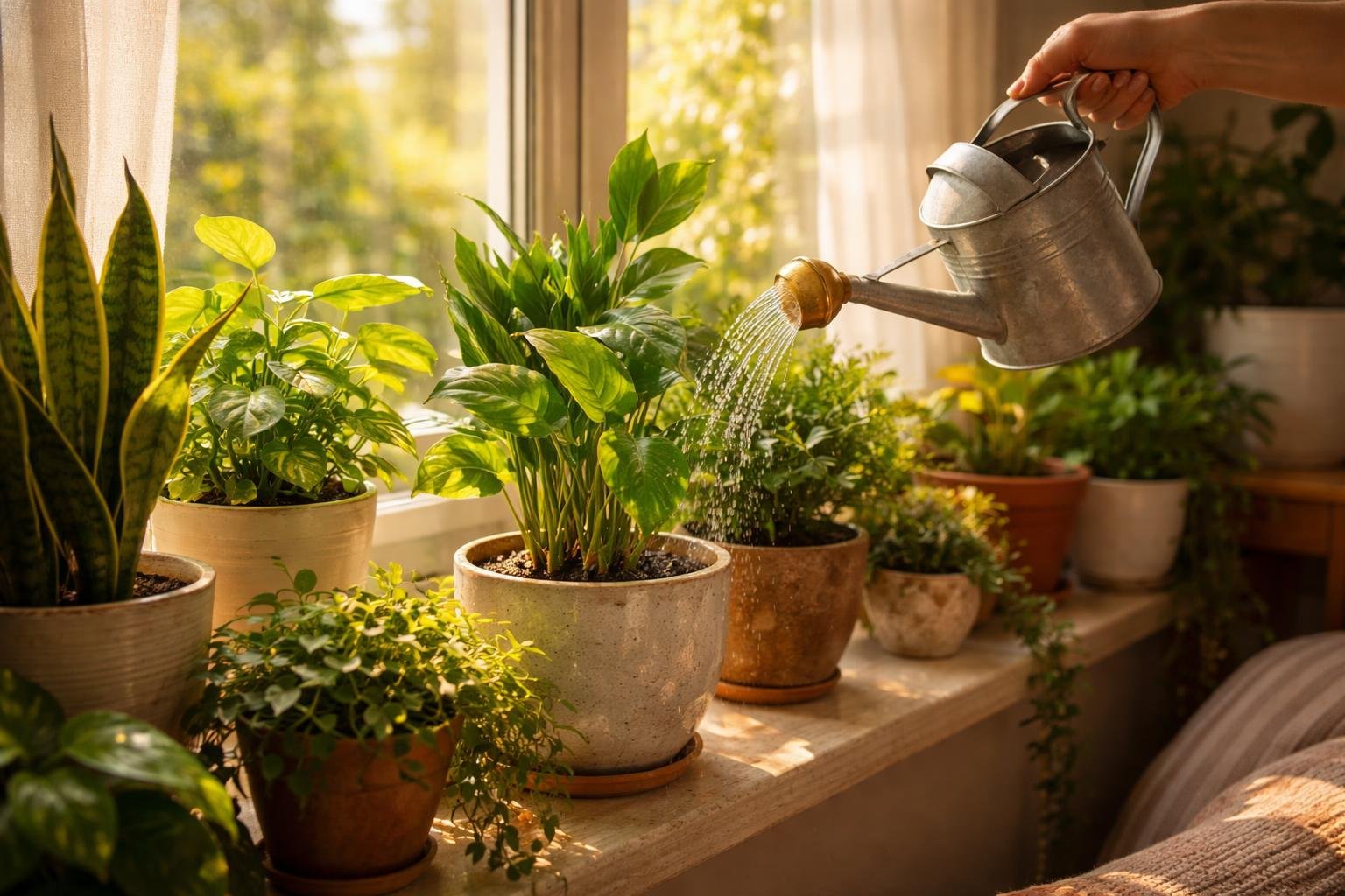 - Szobanövények öntözési útmutatója: tudtad, hogy az öntözés gyakorisága növényenként változik?