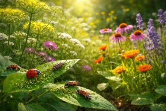 - Katicákat vonz a virágos kert, és csökkenti a levéltetvek számát természetes módon